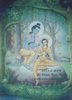 Sita and Ram in the forest