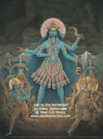 Click for a larger image of this Kali painting