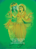 Click for a larger image of Krishna and Rada